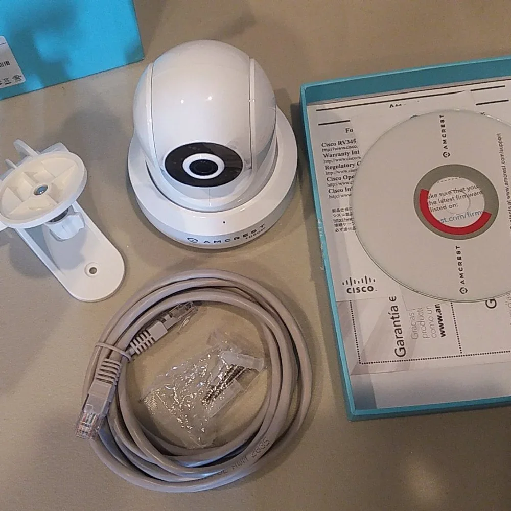 AMCREST 1080P PAN/TILT WI-FI CAMERA IP2M-841W